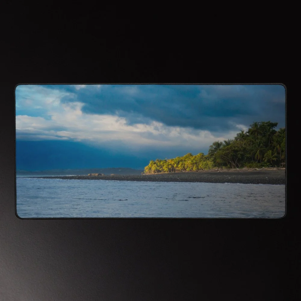 Pavones Riverside - Costa Rica Nature Photography Desk Mat 16x32