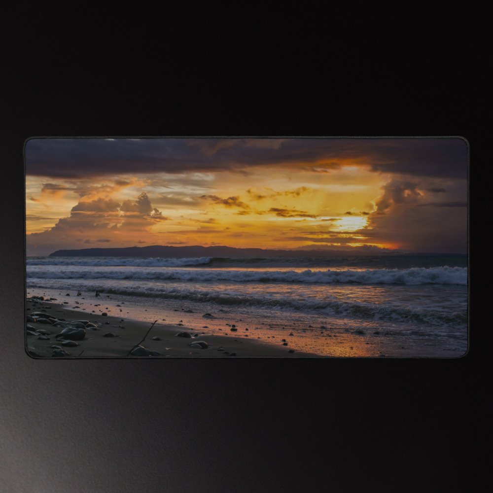 Sunset Peeler - Desk mat - 16x32