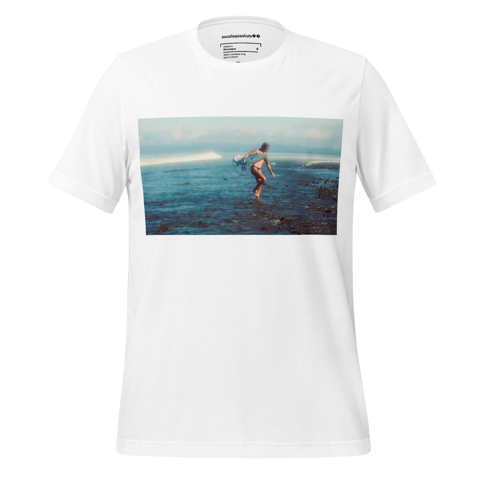 Ocean Photography Unisex T - Shirt (Solid Colors) - "Vintage Collection - Jen's Tee"