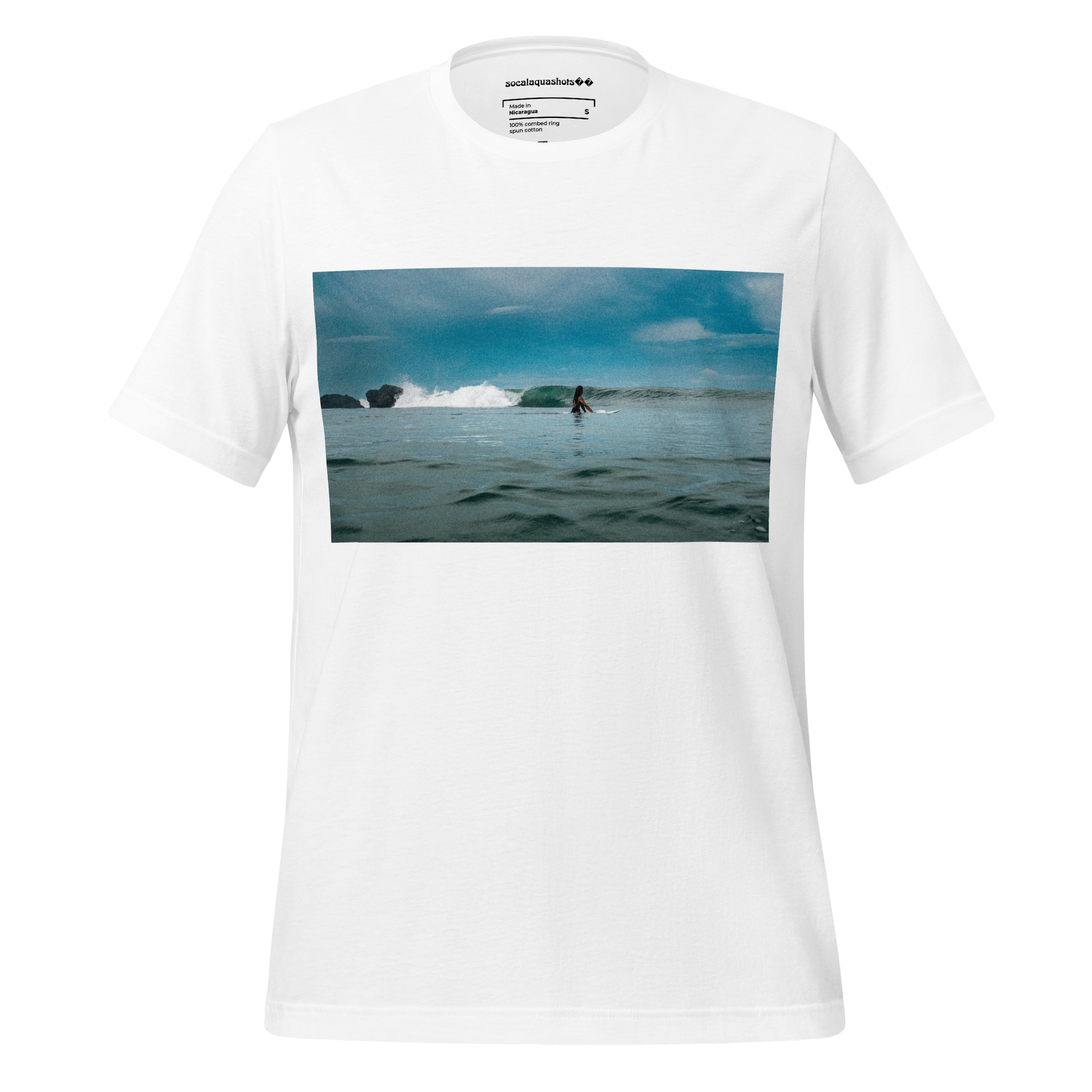 Ocean Photography Unisex T - Shirt (Solid Colors) - "Vintage Collection - Stefi's Tee"