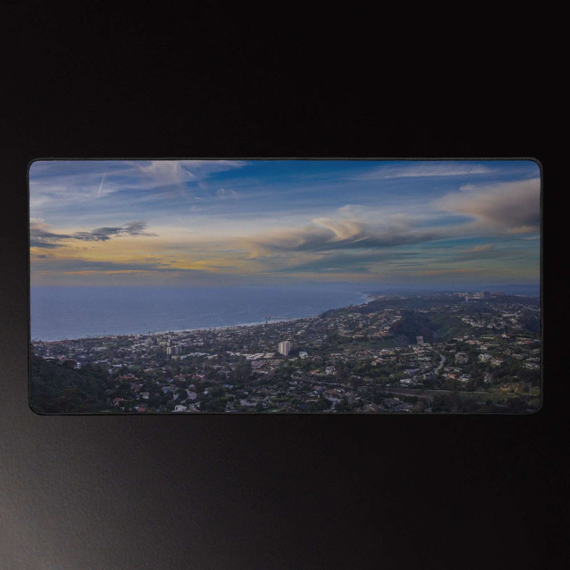 View North - 16x32 Photography Desk Mat