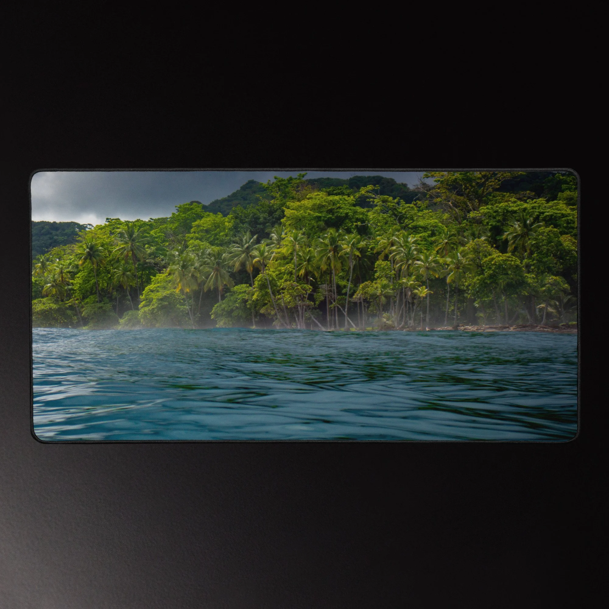 Looking Back - Costa Rica Coastal Photography Desk Mat 16x32
