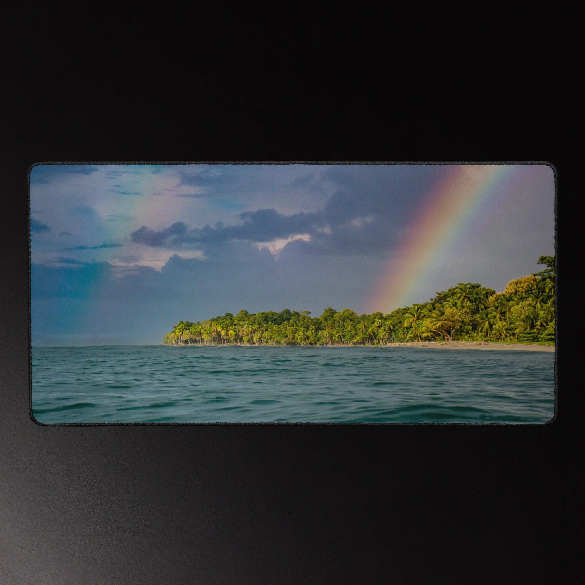 A Surfers View - Costa Rica Surf Photography Desk Mat 16x32