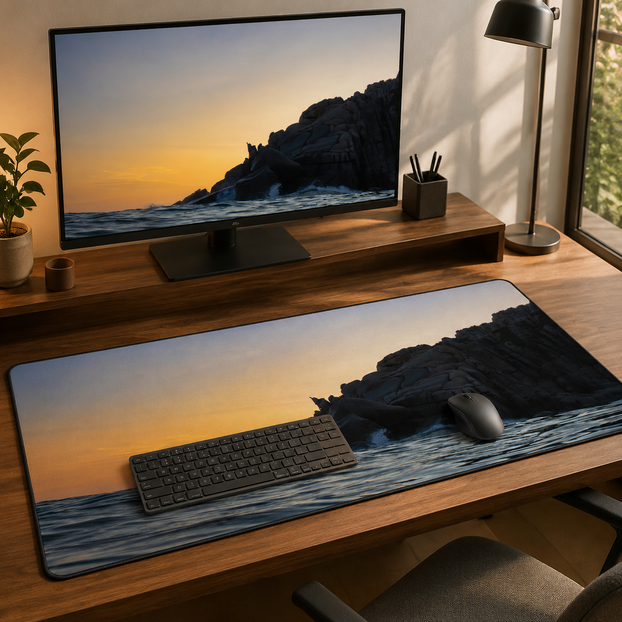 Desk Mat 16x32 - Roca guay at dusk.png