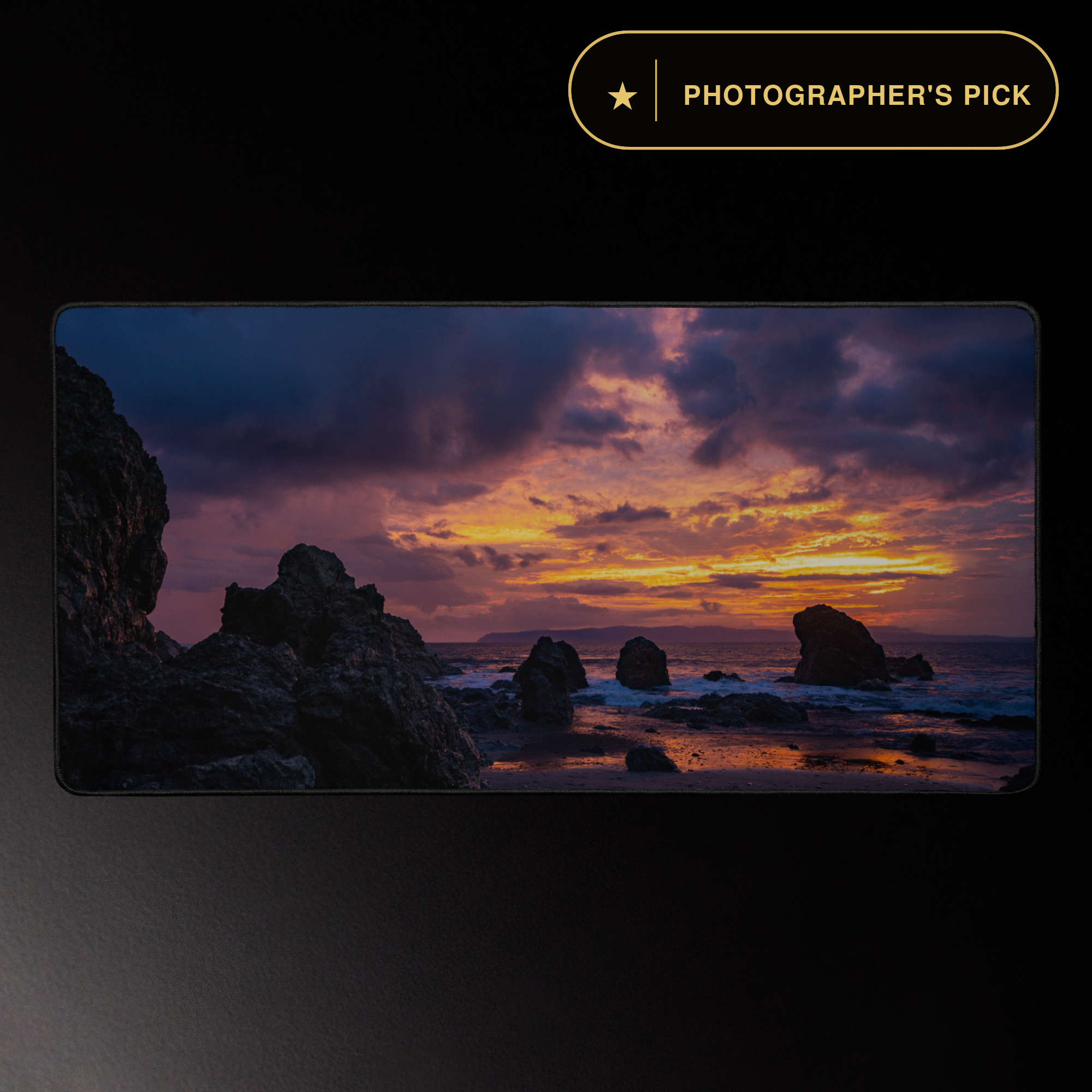 Rincon de Fuego - 16x32 Photography Desk Mat