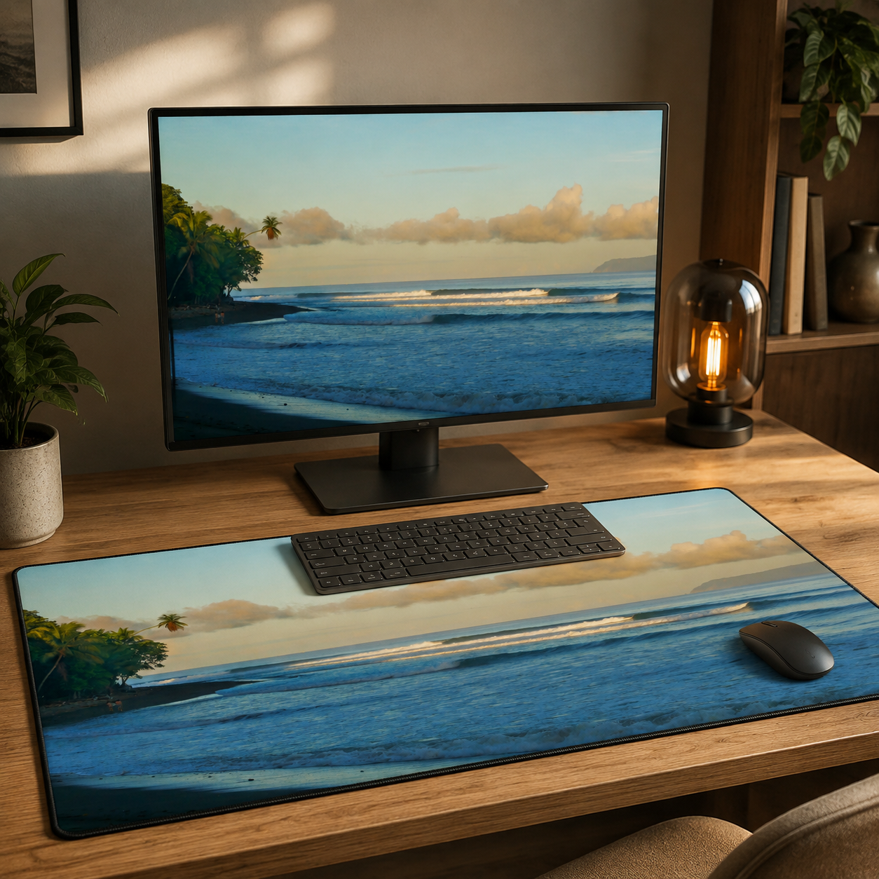Desk Mat 16x32 - Gift of sunrise.png