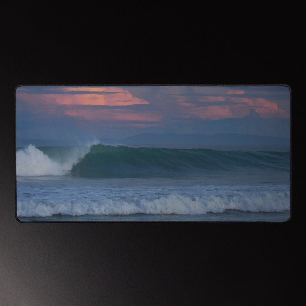 Colored Skies - Sunset Photography Desk Mat 16x32