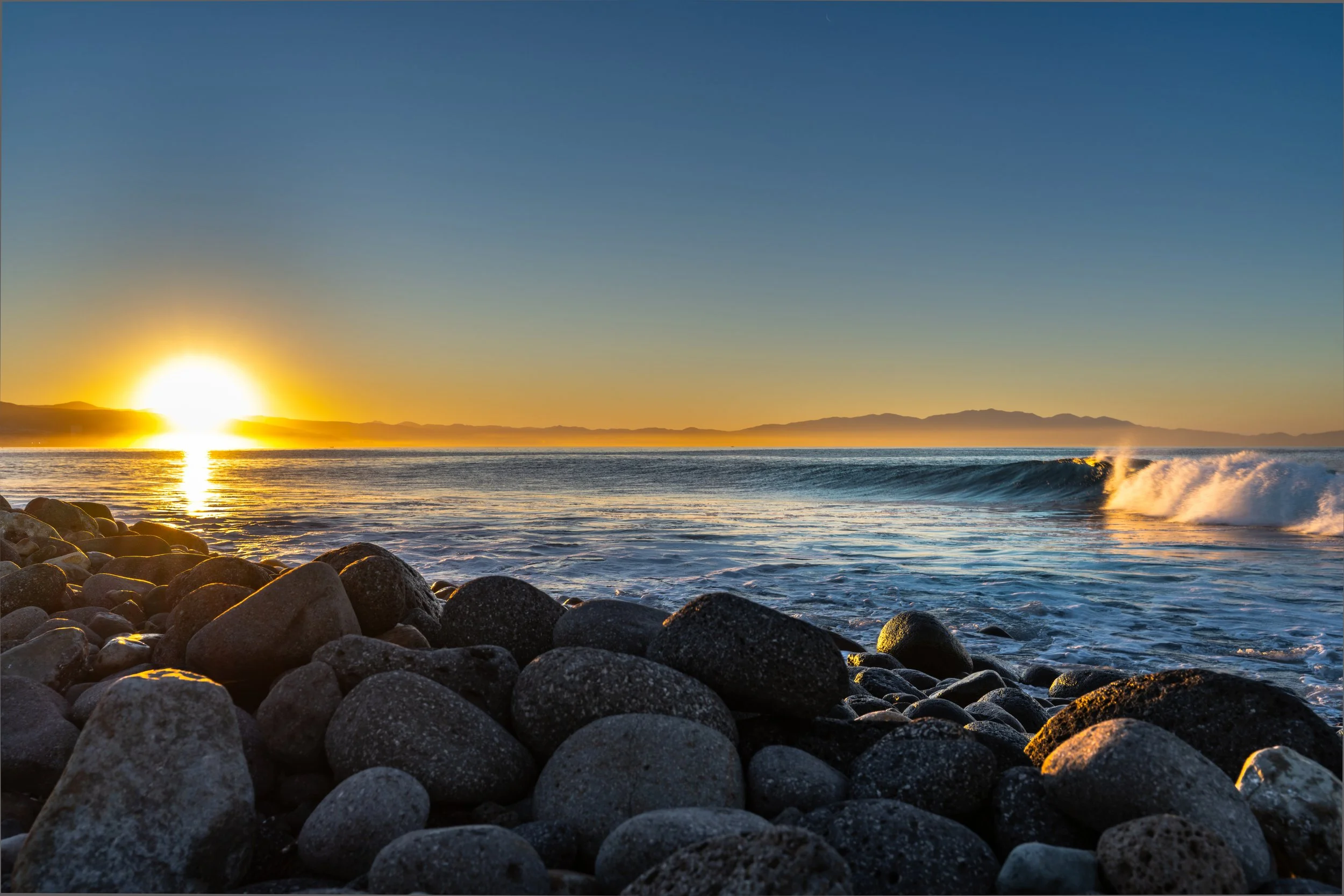 Surf, Ocean & Beach Sunset Photography 5K Wallpaper — "Dawn Patrol"