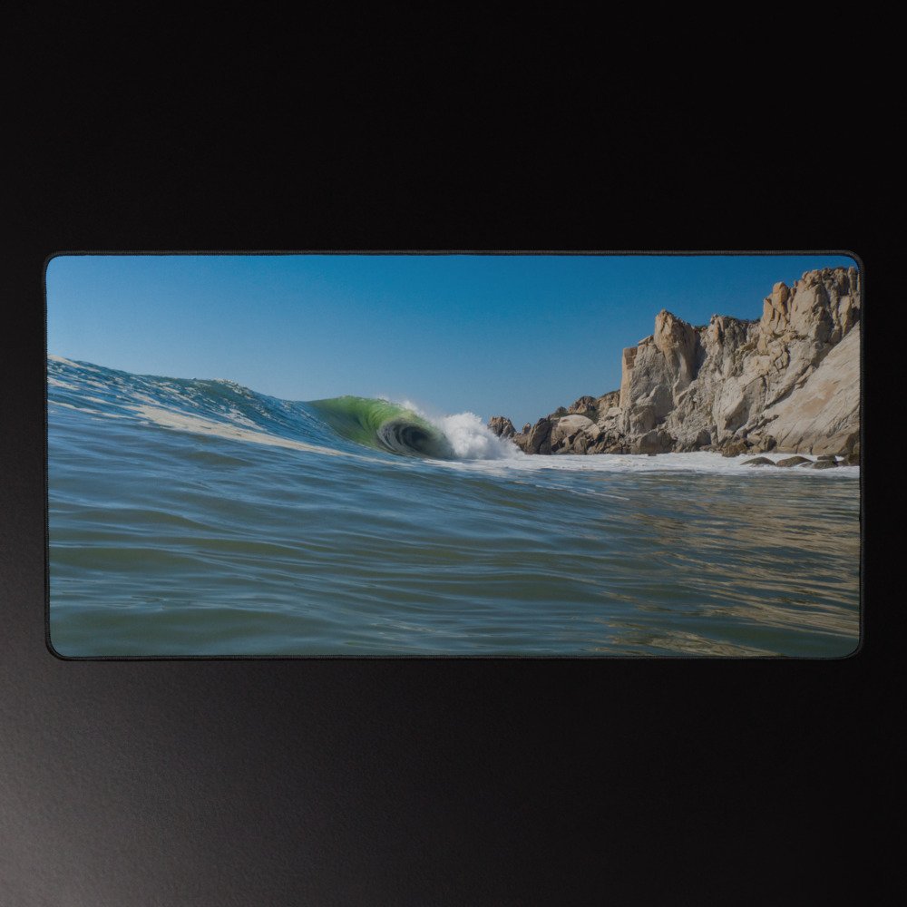 Dale Dale - Surf Photography Desk Mat 16x32