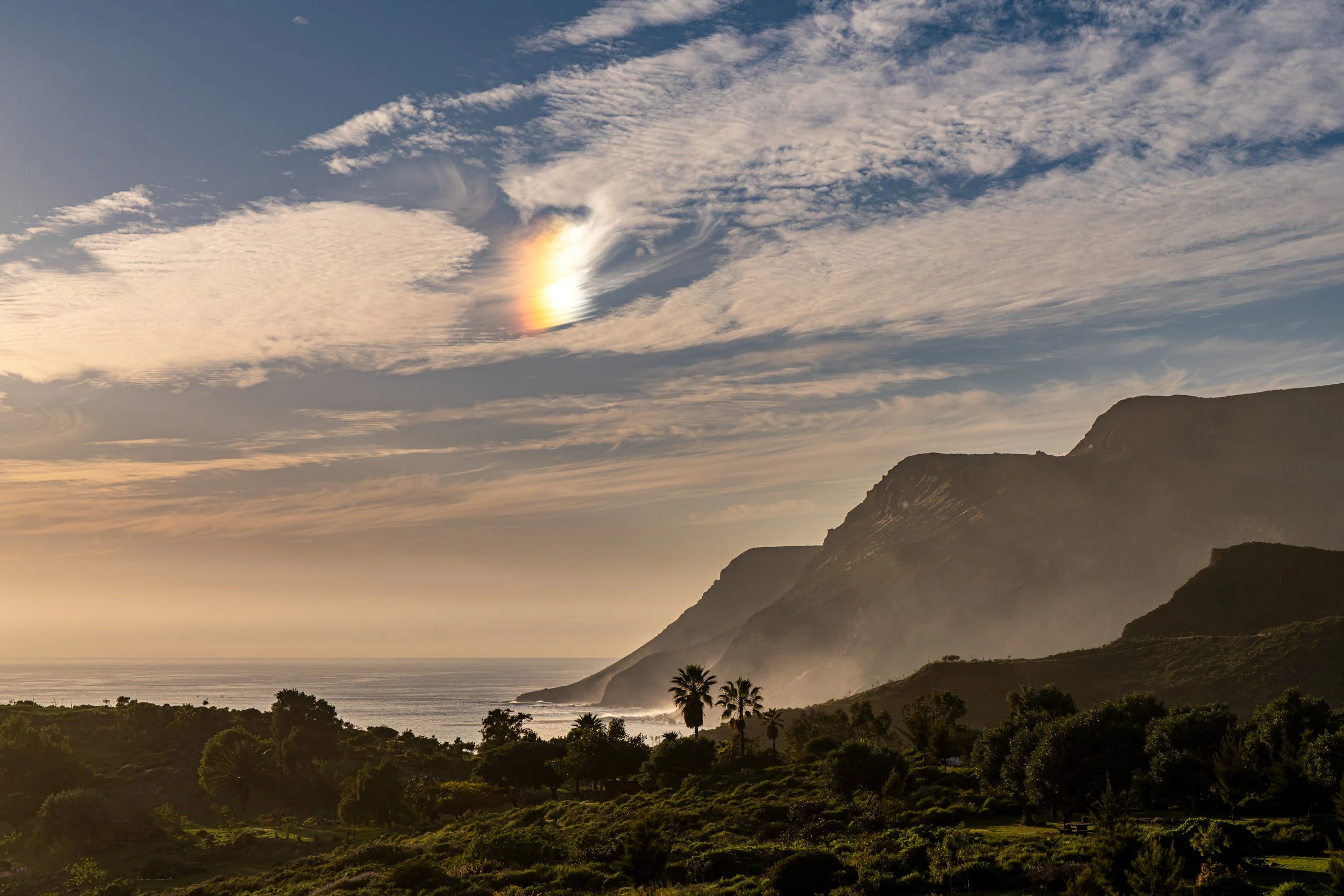 Baja secret spot rainbow.