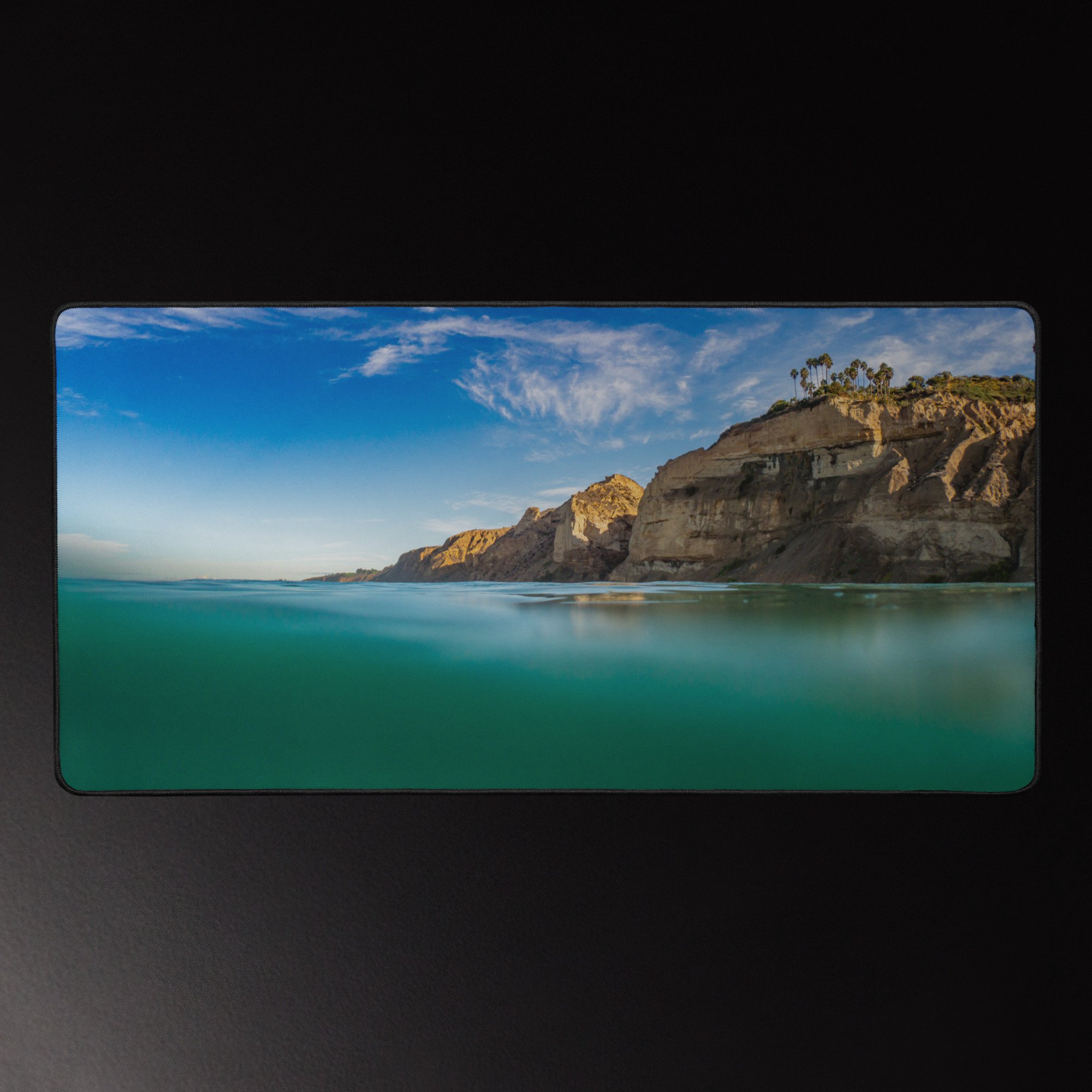 Blacks Beach - 16x32 Photography Desk Mat