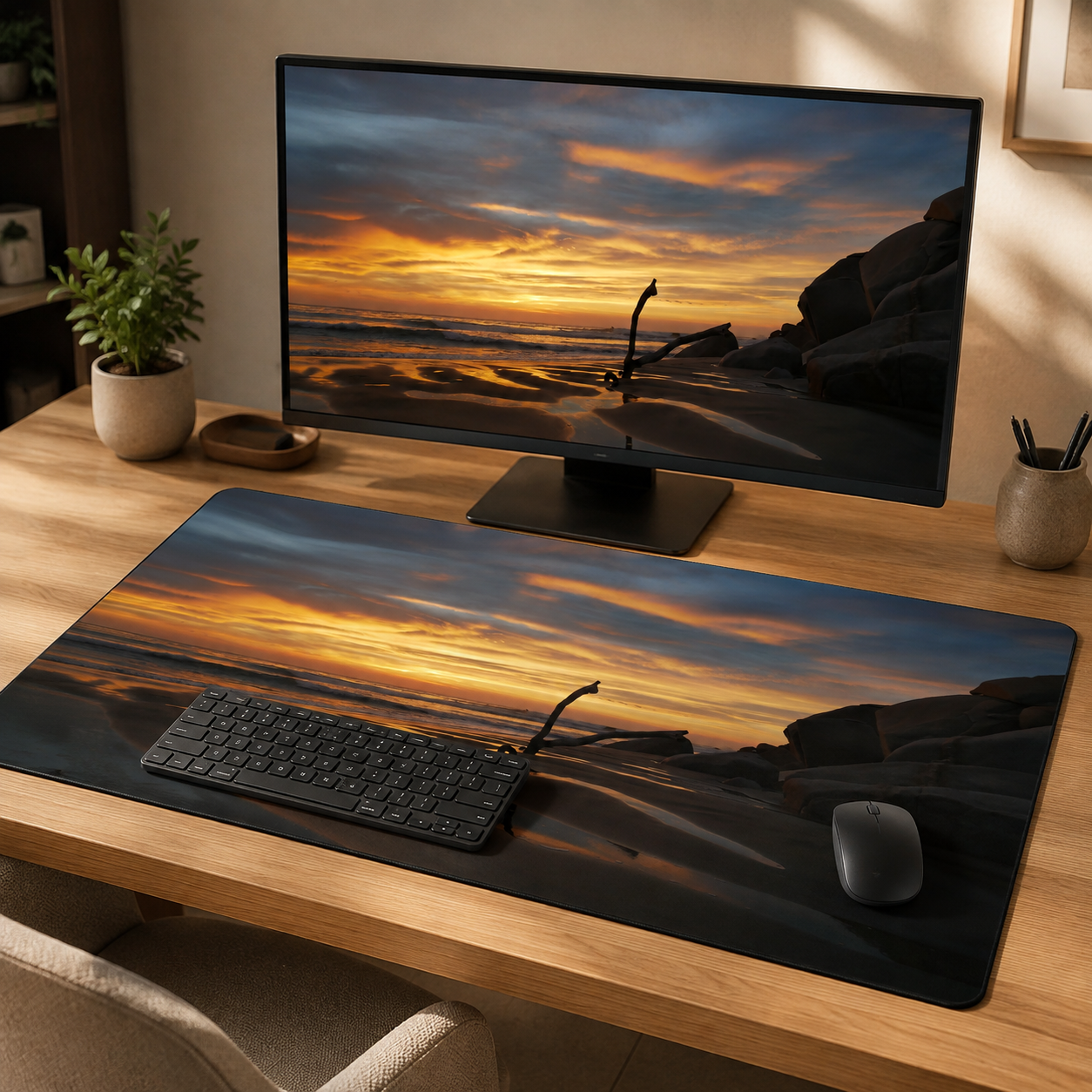 Desk Mat 16x32 - Barra de la Cruz sunrise.png