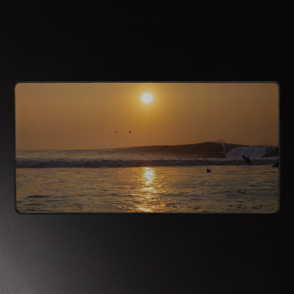 In the eye of the sun - Desk mat - 16x32