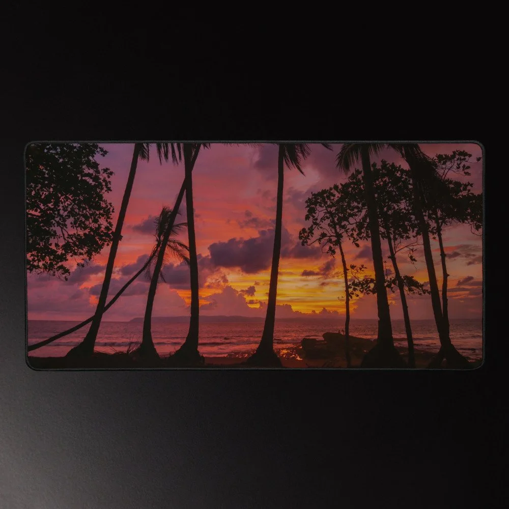 O Canto da Sereia - Ocean Photography Desk Mat 16x32