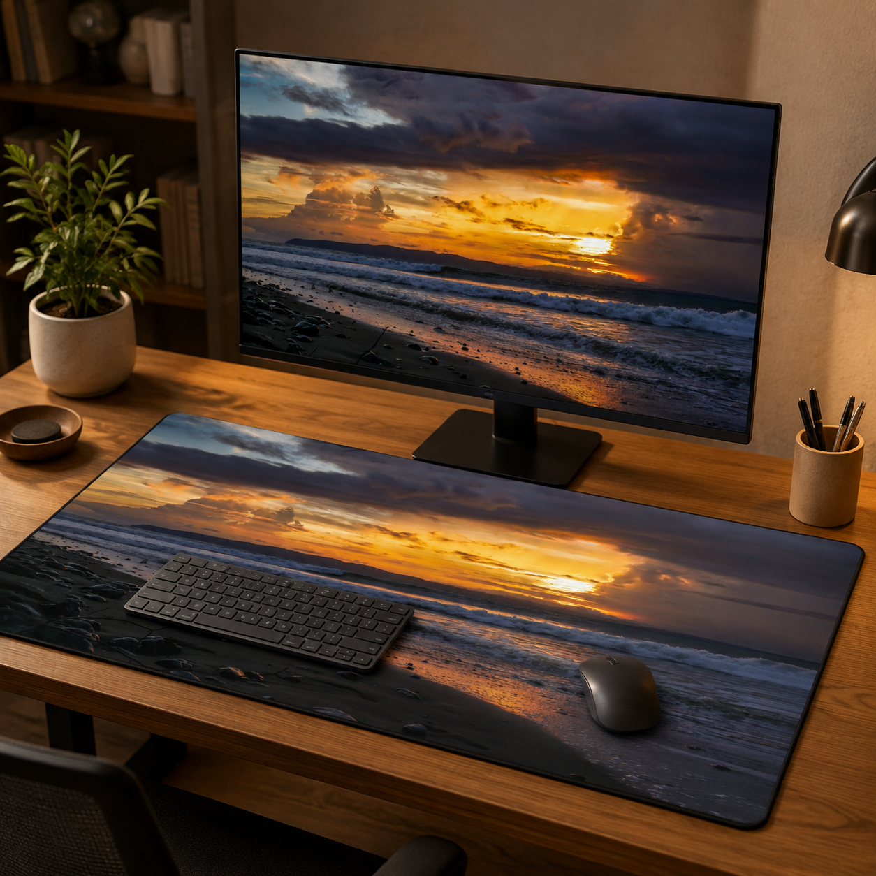 Desk Mat 16x32 - Sunset peeler.png