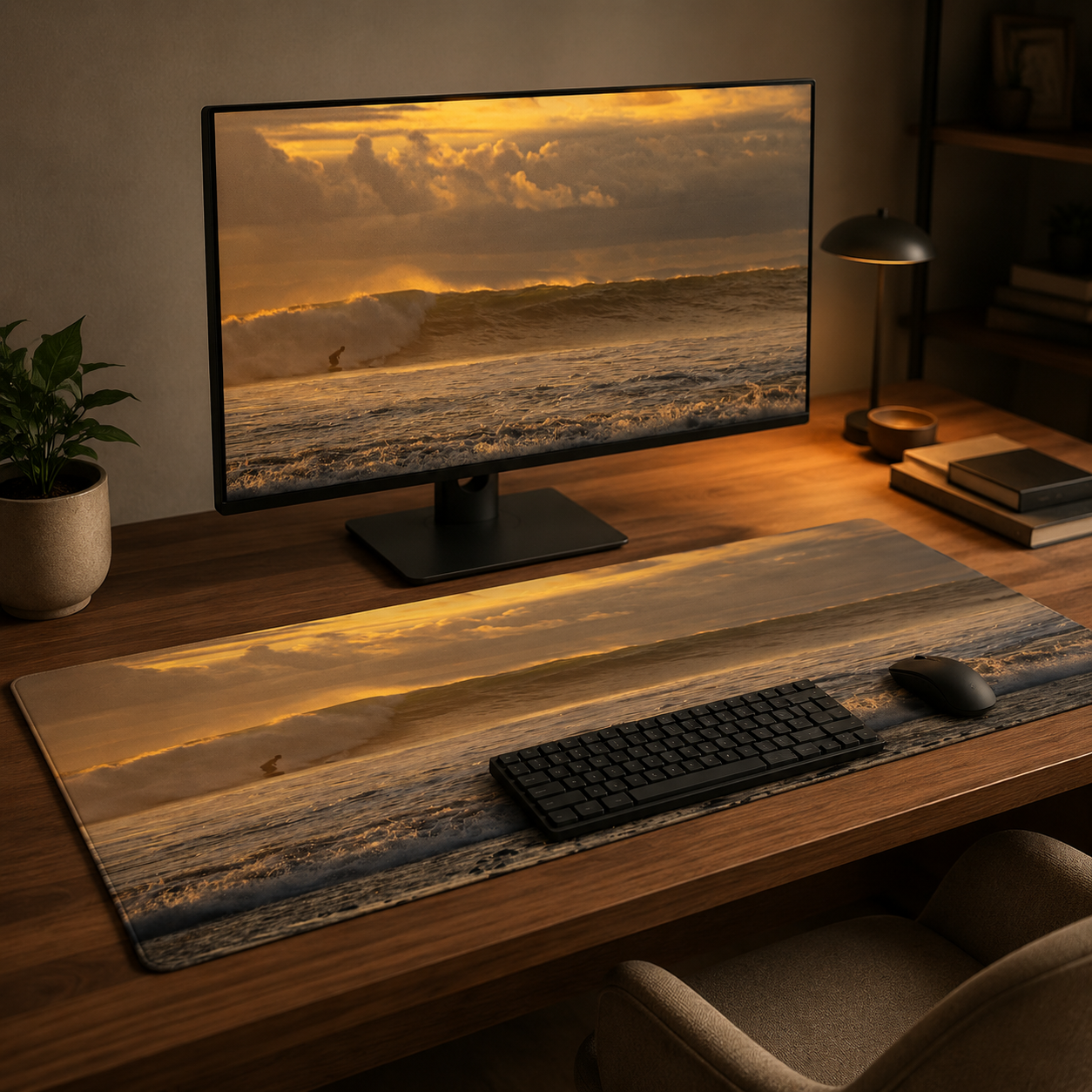 Desk Mat 16x32 - Evening Racetrack.png