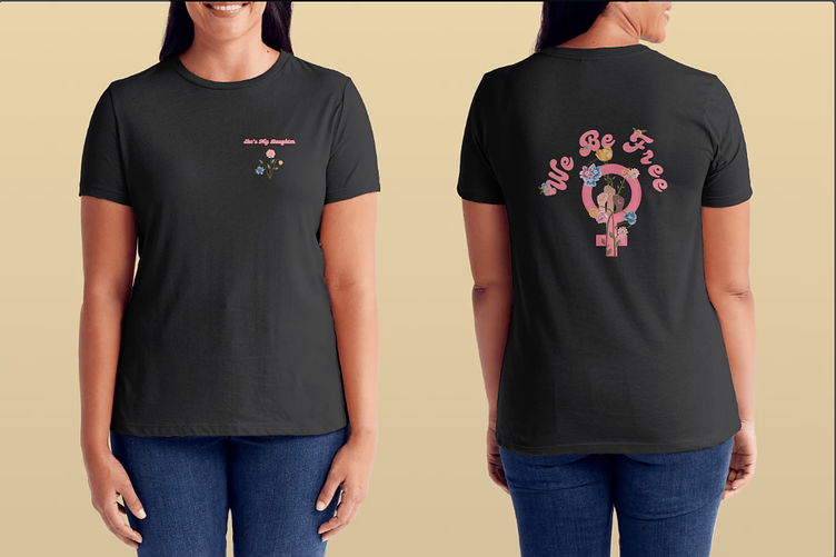We Be Free Campaign Tshirt Mockup