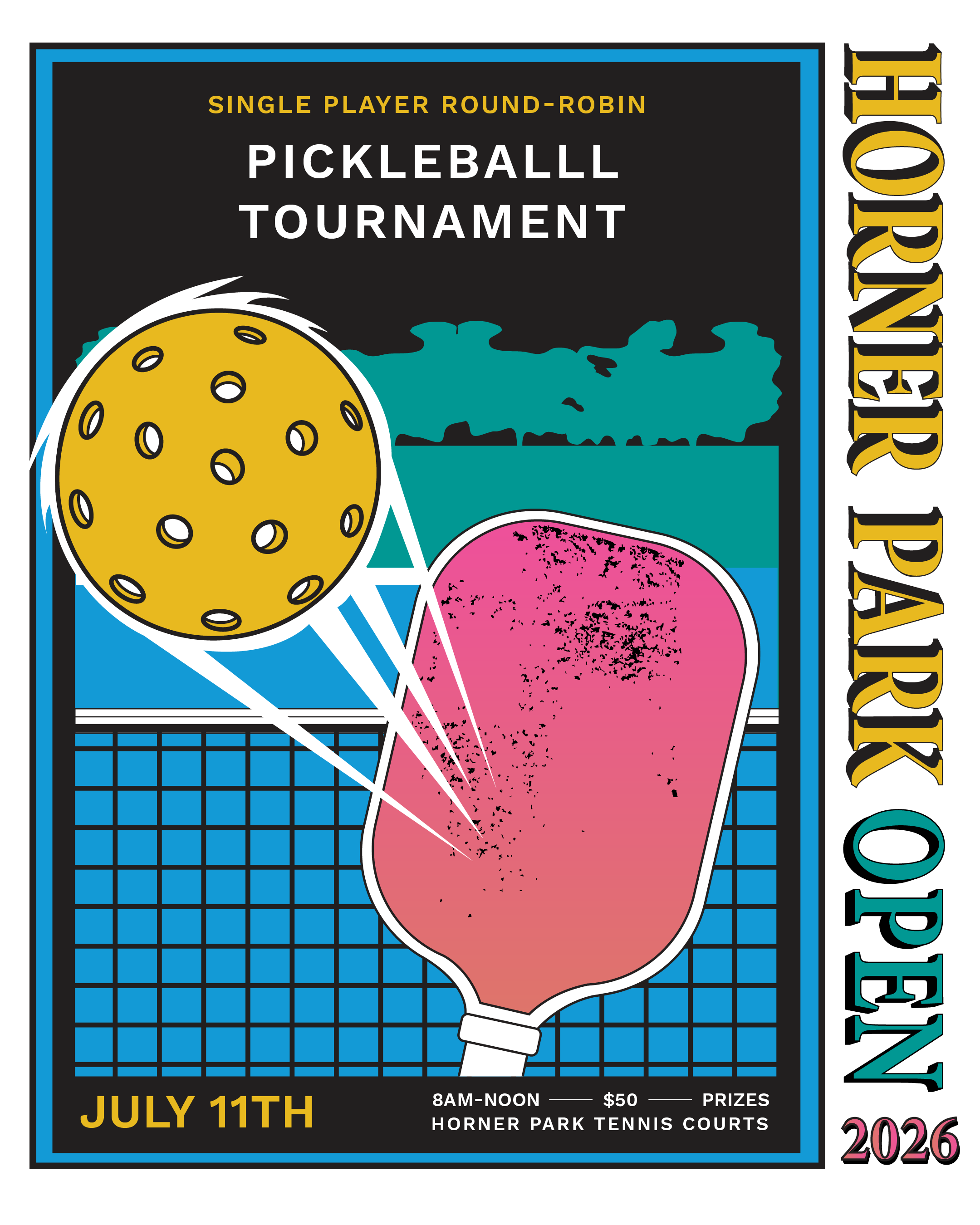 Horner Park Open Pickleball Tournament