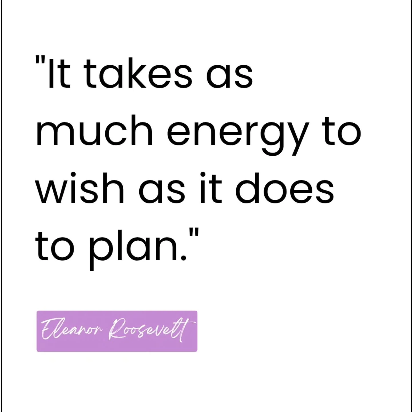 Manifesting &amp; dreaming are only half of the game.

Plan, take action, learn, repeat 💫