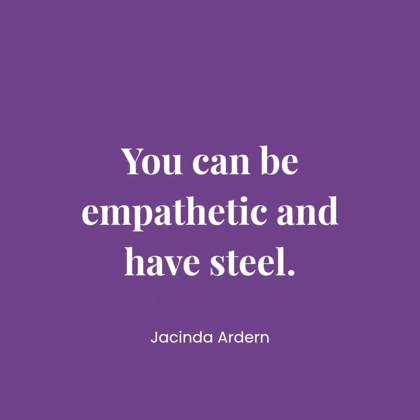 Women in leadership have a special edge because they have the ability to be dynamic between their soft side and their strength side. 

There is a quiet soft strength to many women in leadership because we are dynamic between being empathetic, caring,
