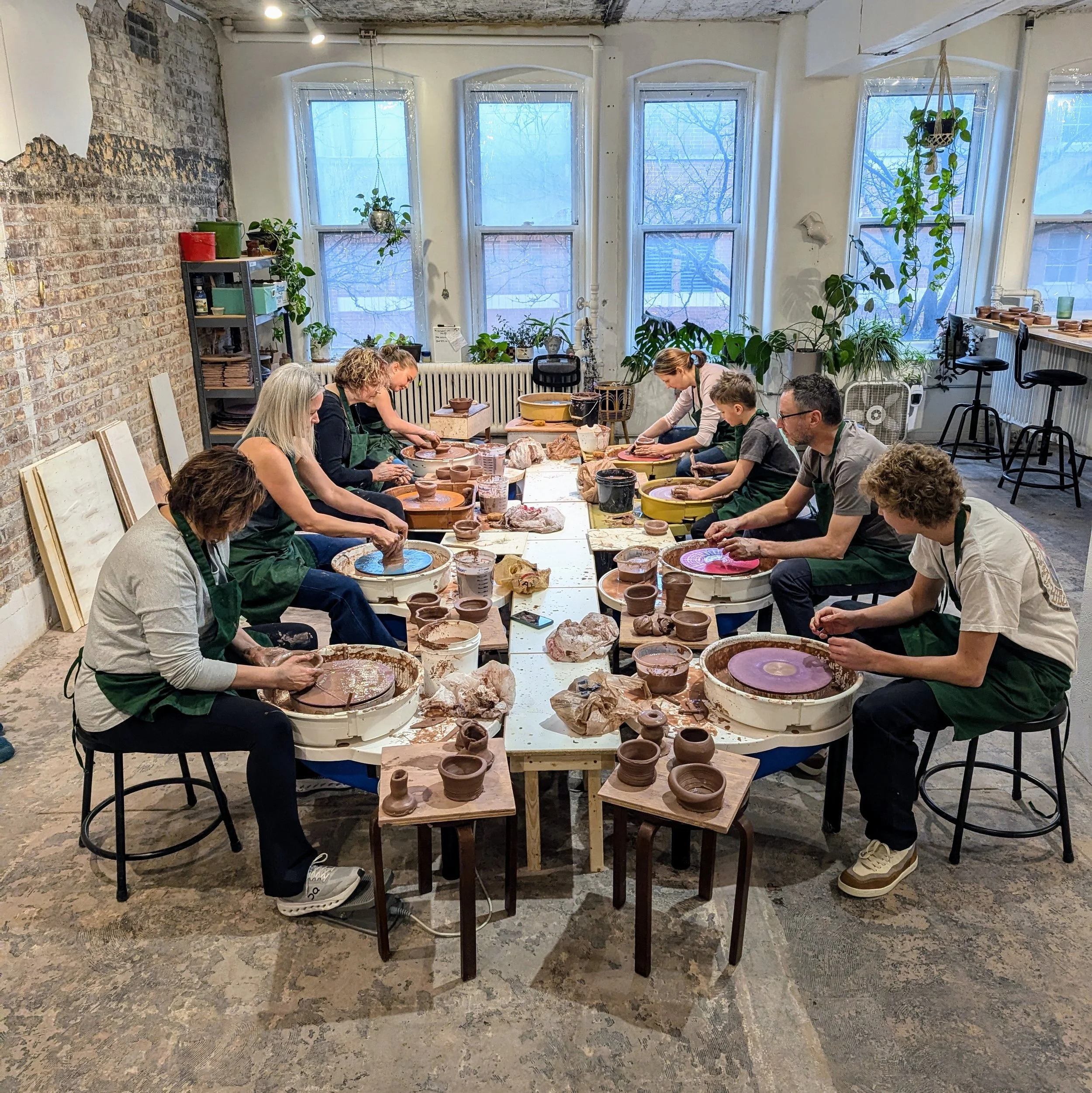 Toledo Wheel Throwing Workshops — Charmed Ceramics - Pottery Studio
