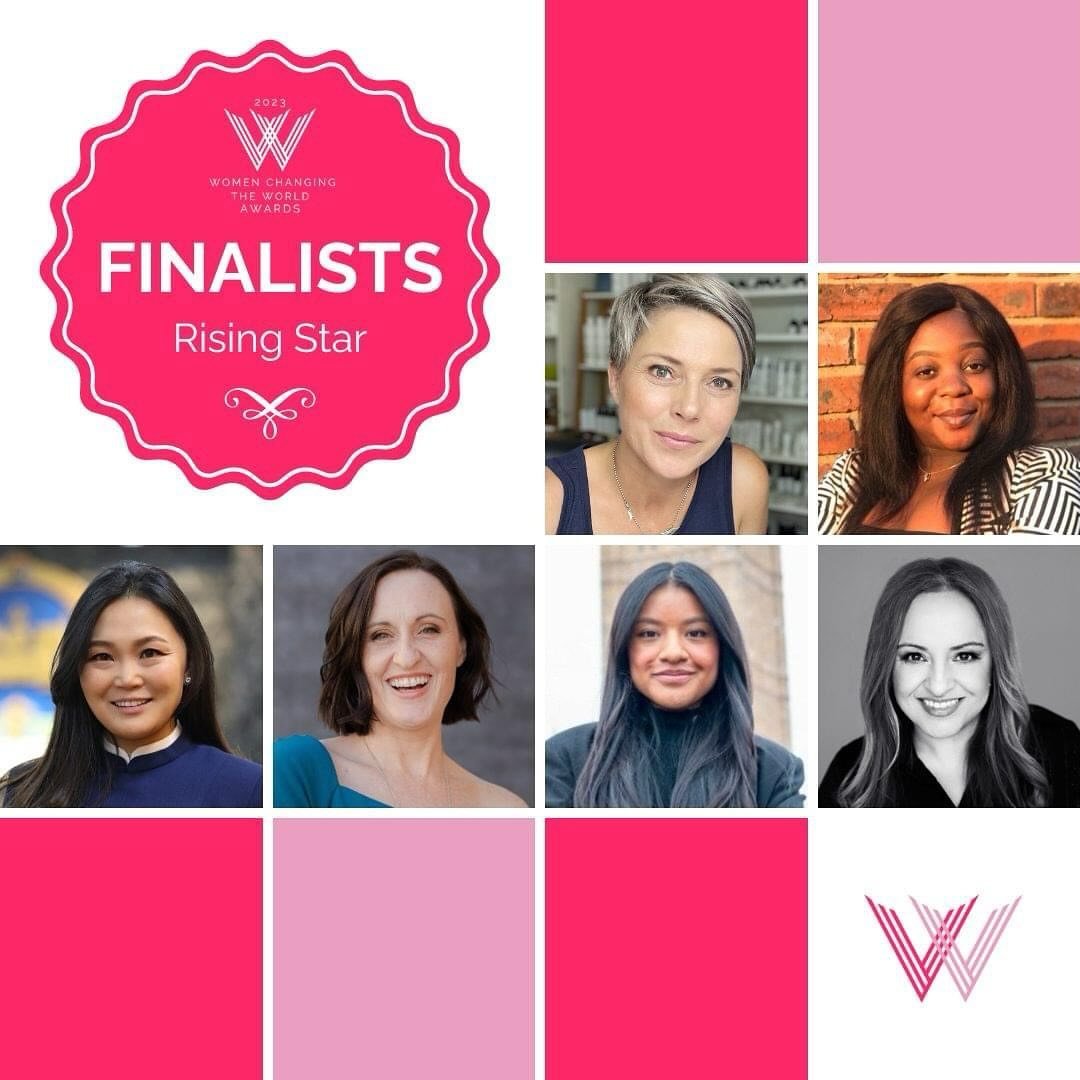 Pumped! Not long now until judging, and honoured to be in such powerful company 🥰 ✨ Meet your Women Changing the World Awards 2024 finalists! ✨

RISING STAR

Anita Synnott
Ashley Muremba
Nomin Chinbat
Crystal Davis
Elizabeth Quishpi Caz
Elsa Morgan
