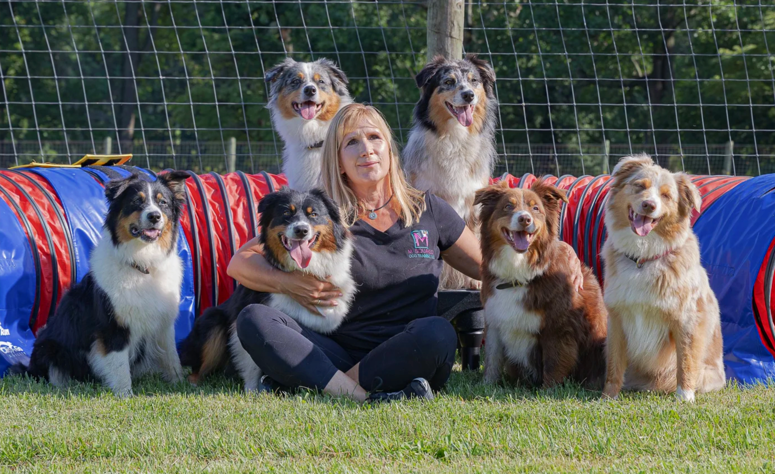 Melinda Moss and M Squared Australian Shepherds