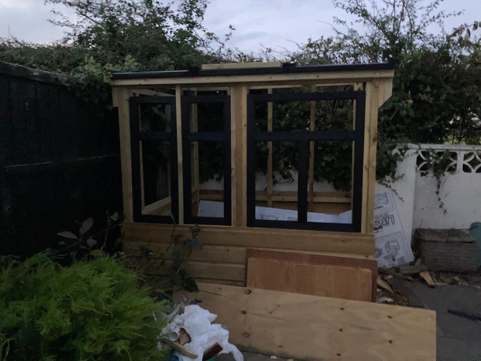 Summer House with windows Jersey