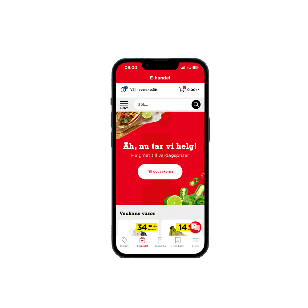 Willys - UX | App | Accessibility | UI | Universal design