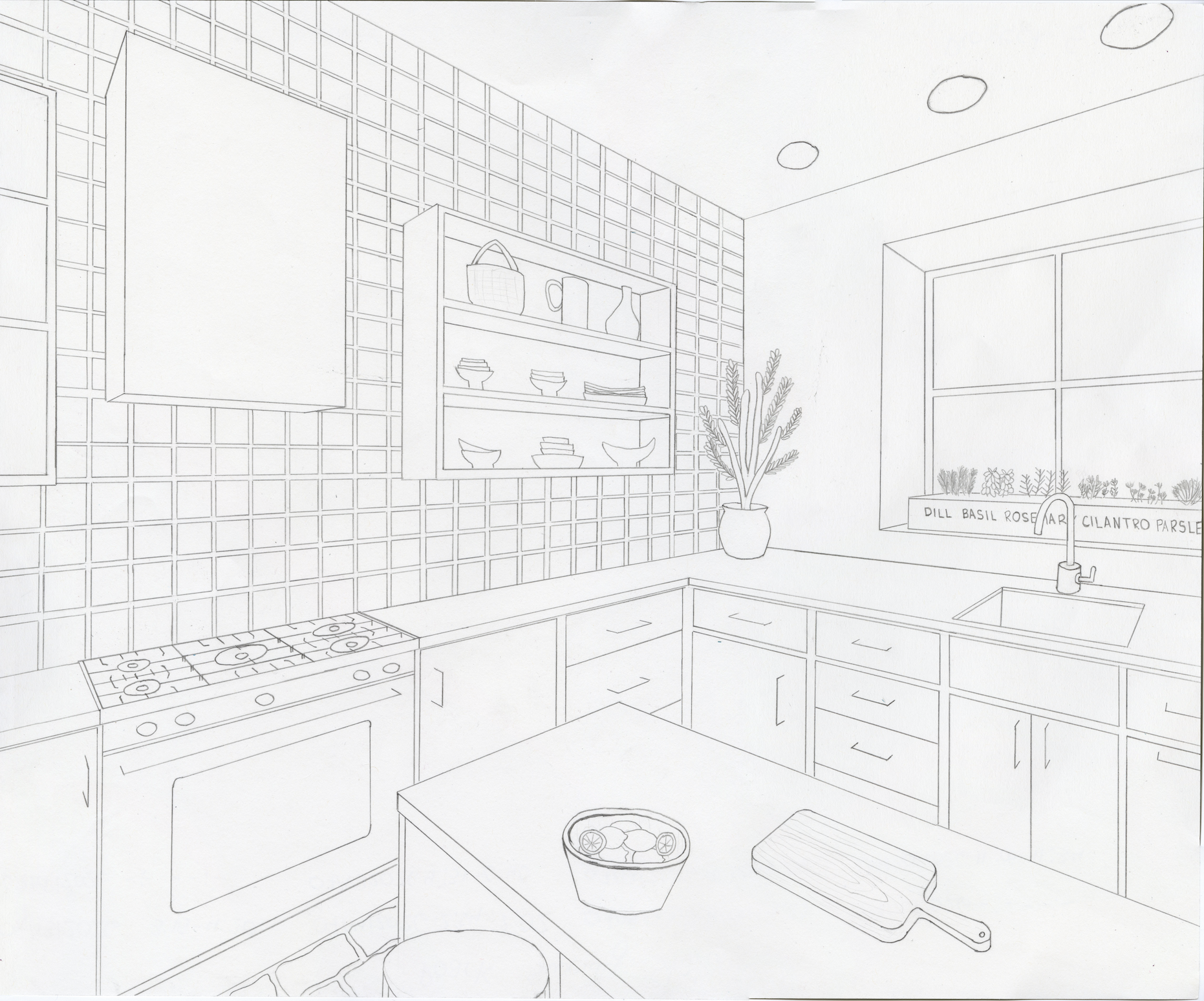 Two Point Perspective Study