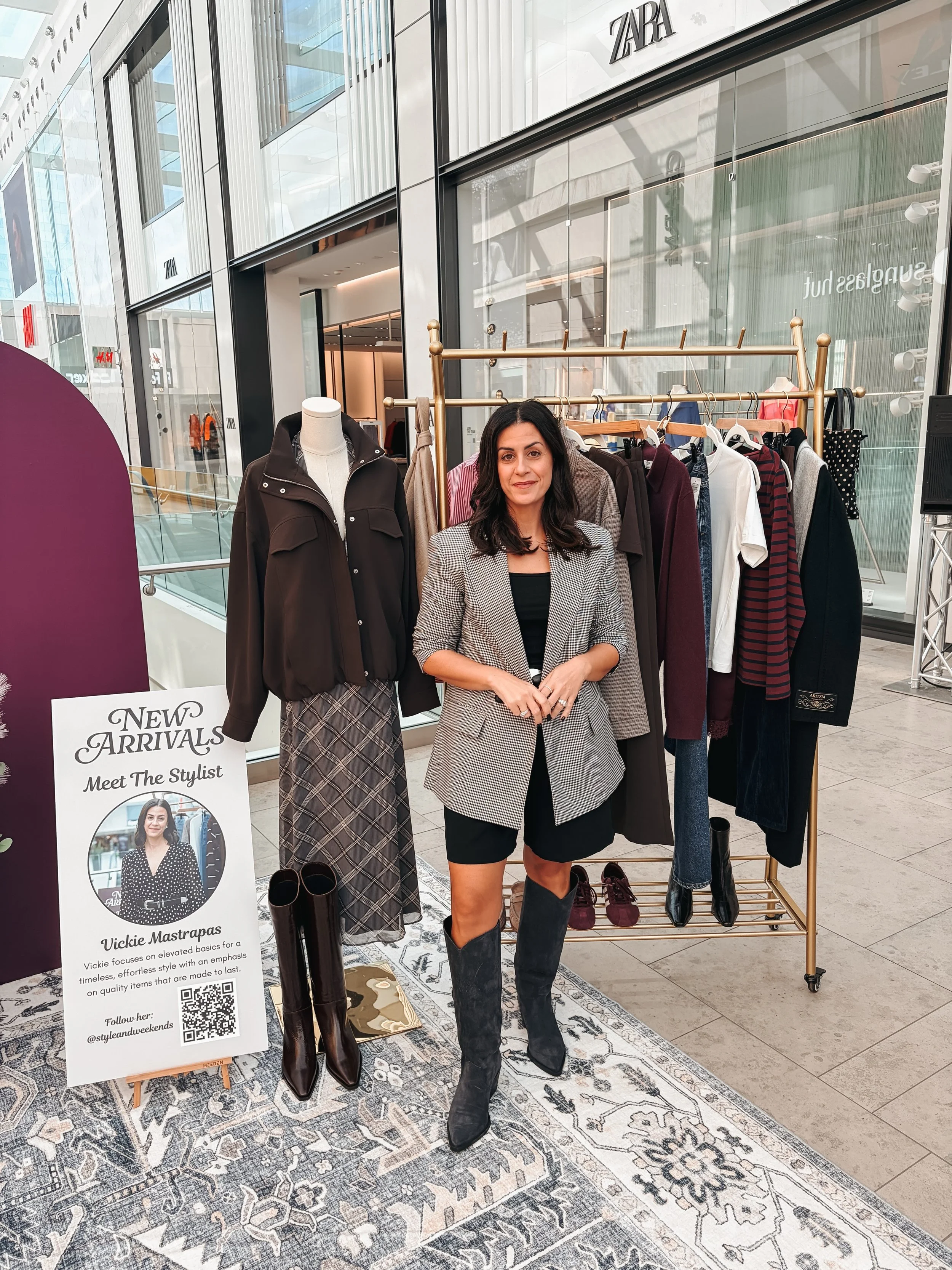 Yesterday was such a lovely way to welcome the new season at Halifax Shopping Centre @shophsc 

I had the chance to share some of my timeless fall picks from a few of my favourite apparel stores- pieces I know will work well beyond just this season.
