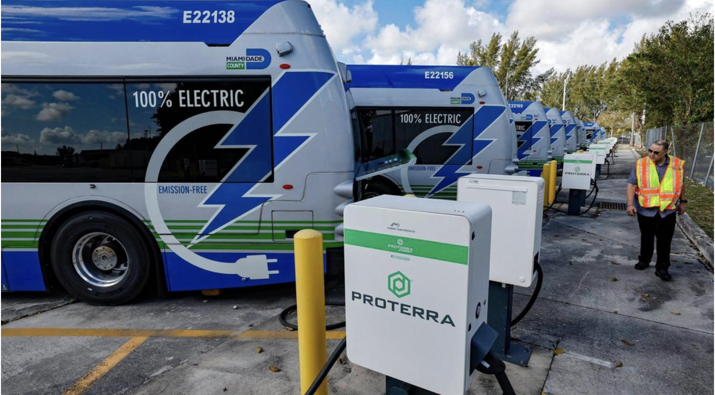South Florida’s fleet of electric buses cost $126 million. Only a few are still running