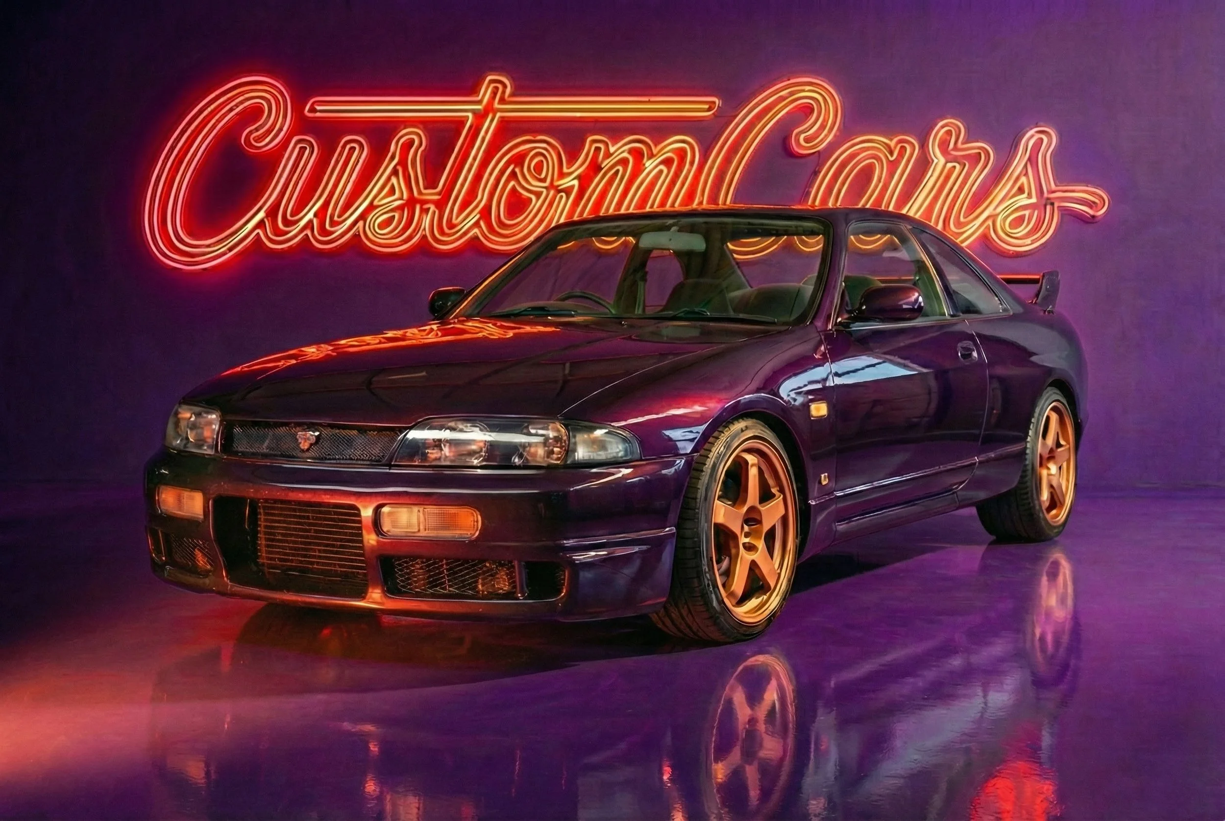 🔰NISSAN SKYLINE R33 MIDNIGHT PURPLE ✅