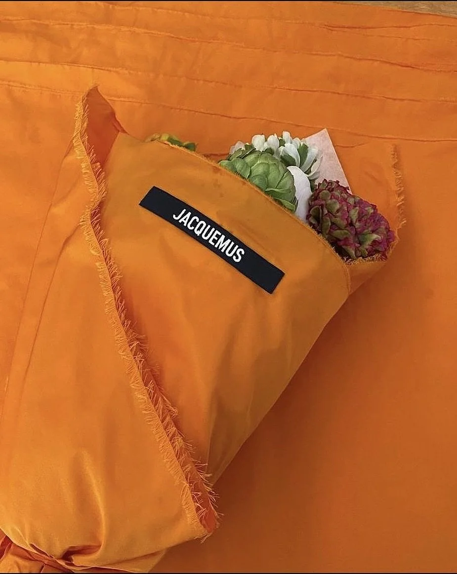 Luxury is in the details &mdash; even the bouquet wrap.