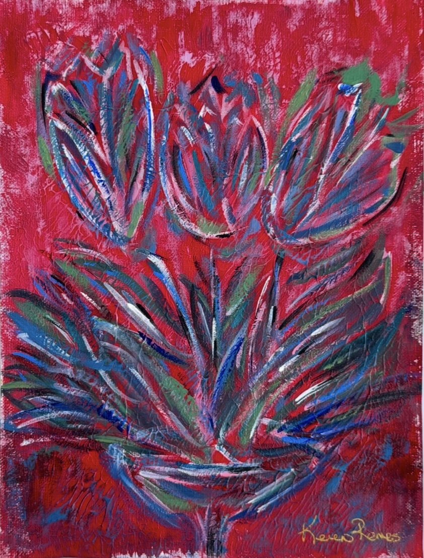 Sips & Stems 9 x 12"