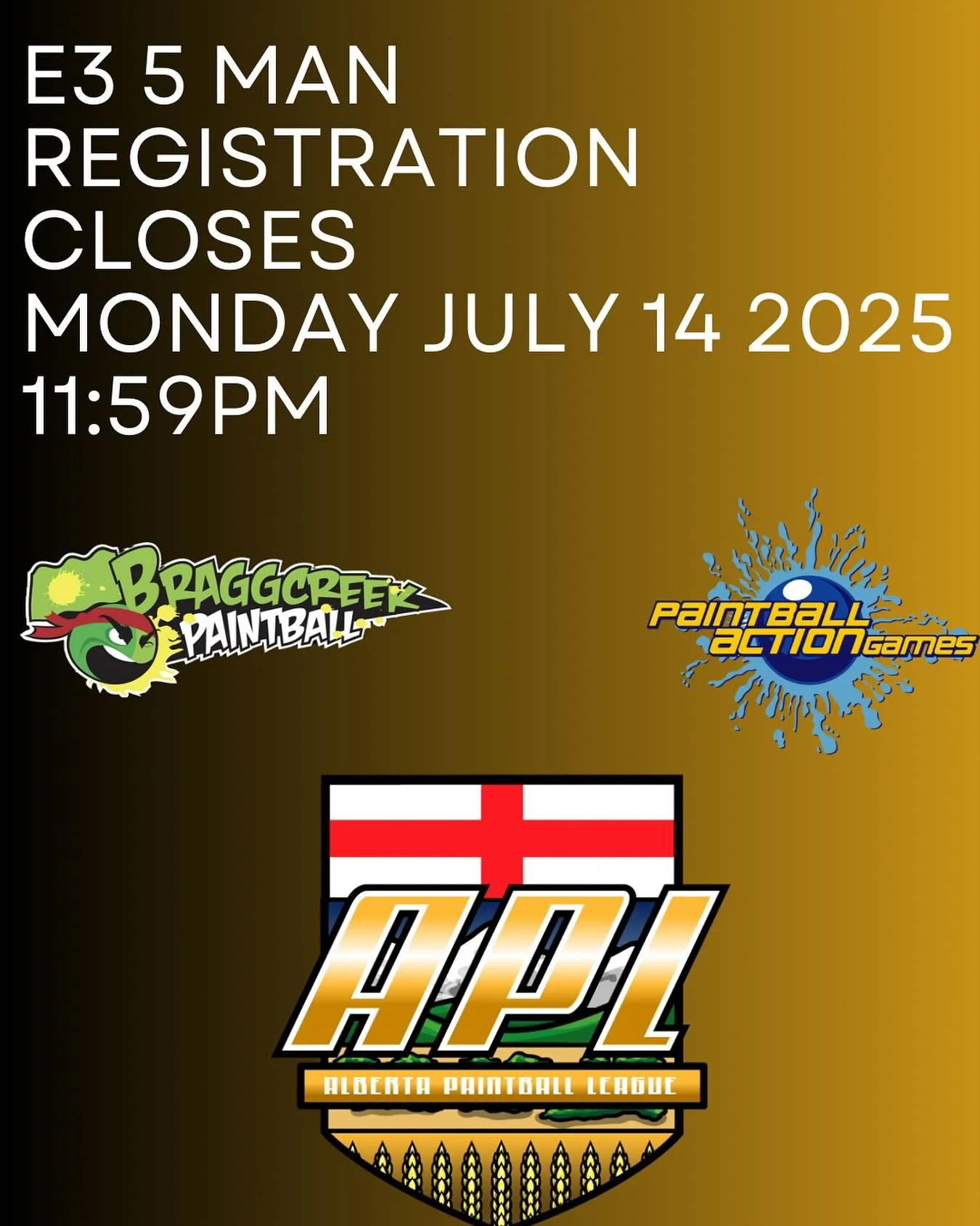 Registration closes Monday.