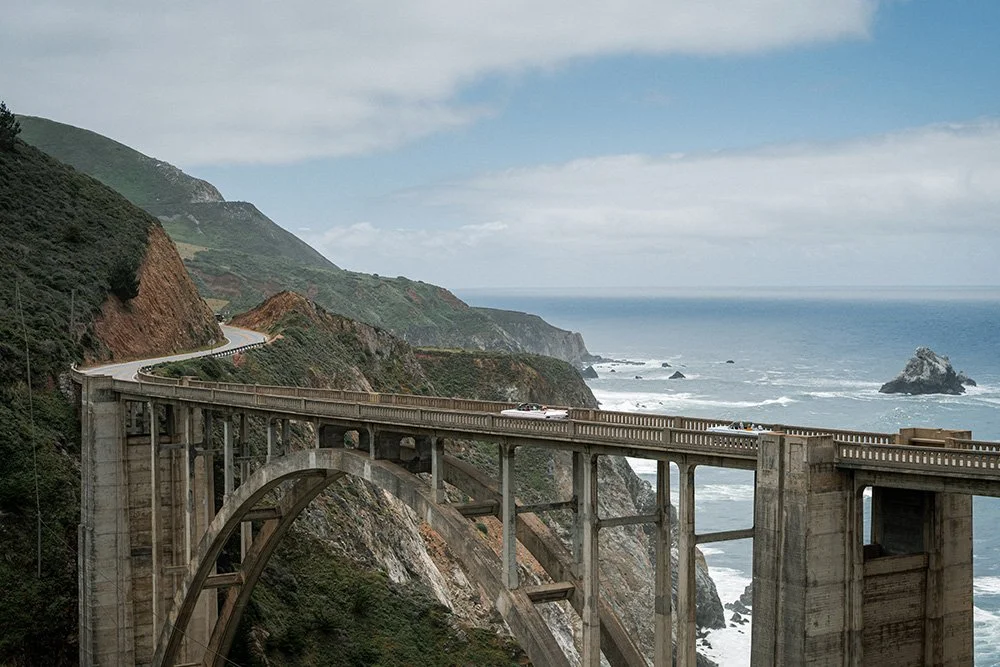 scenic drive through Monterey Peninsula