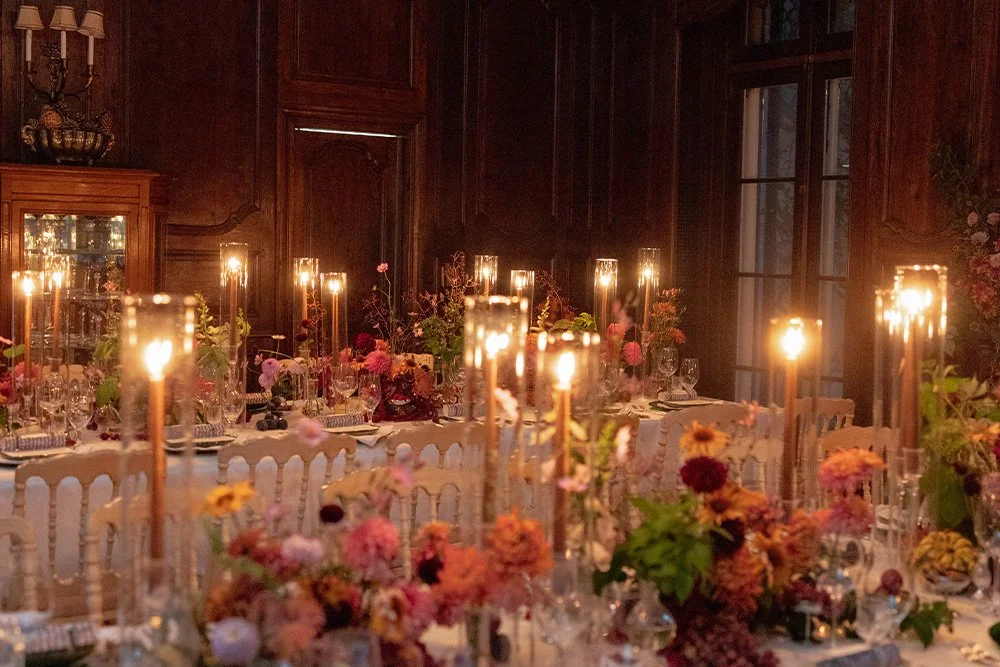 Candlelit Wedding Dinner