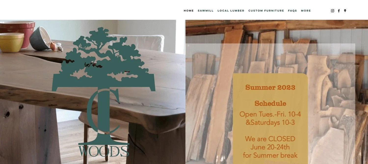 TC Woods Homepage