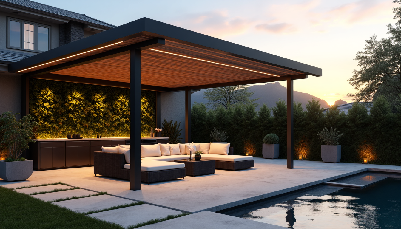 Modern Pergola Ideas For Fusion Outdoor Living Spaces