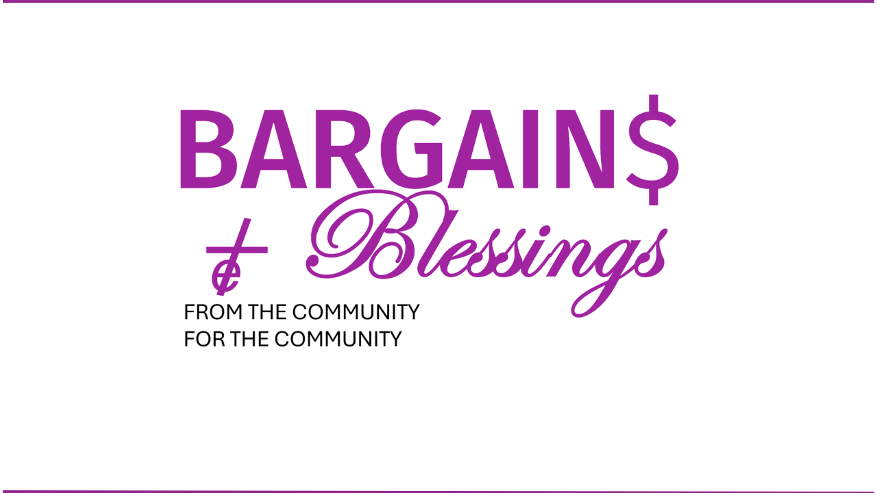 Bargains and blessings op shop