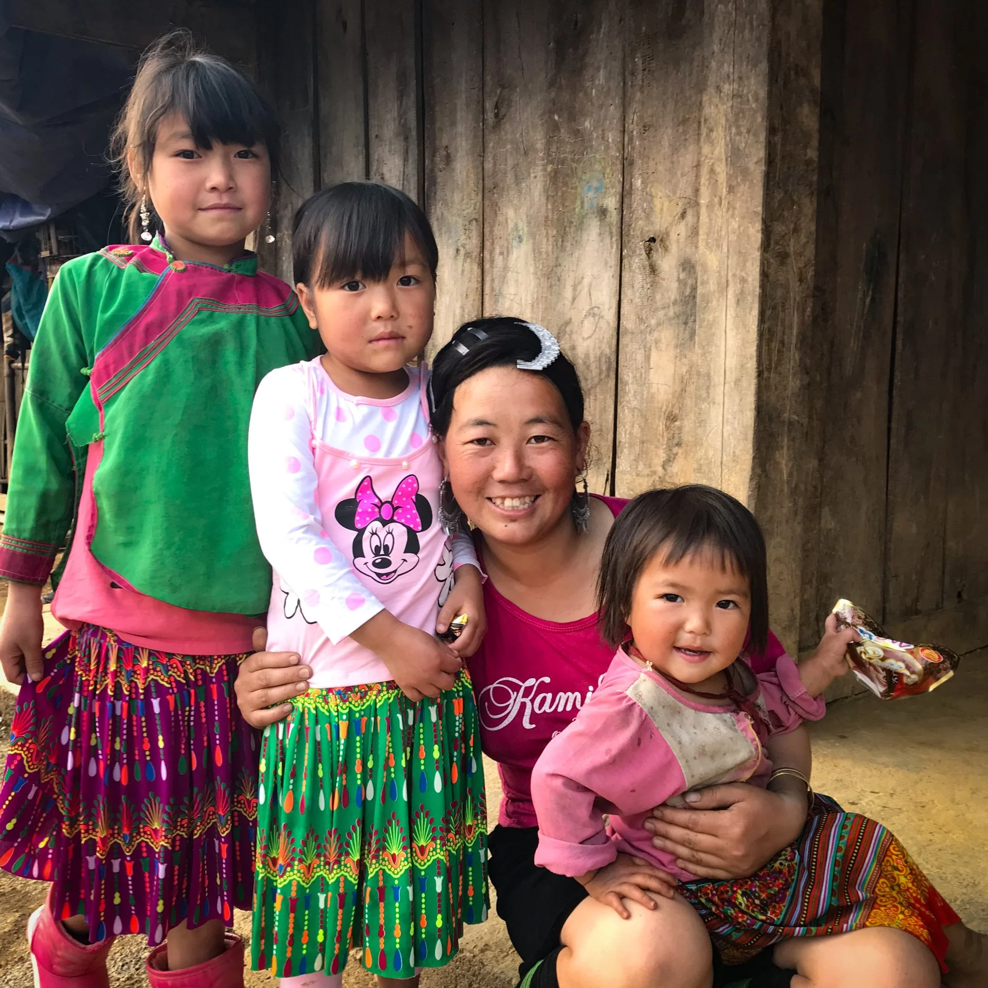 Ying and her daughters