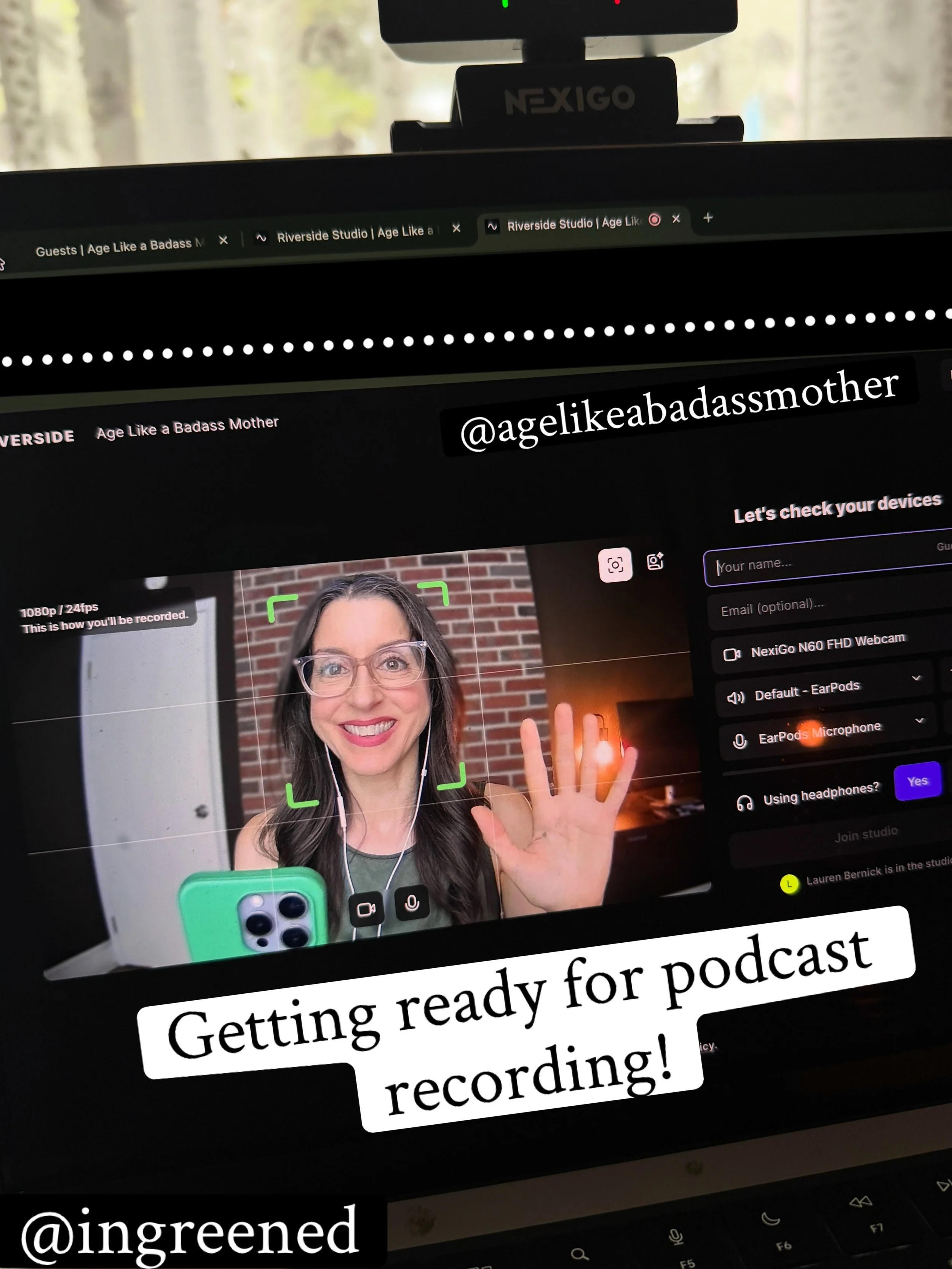 Coming soon! Plant-based hero @agelikeabadassmother and @ingreened sit down and have a fun, insightful chat that may leave you compelled to put more plants on your plate. Stay tuned!!
#healthiswealth #agelikeabadassmother #plantbased #vegan #nutritio