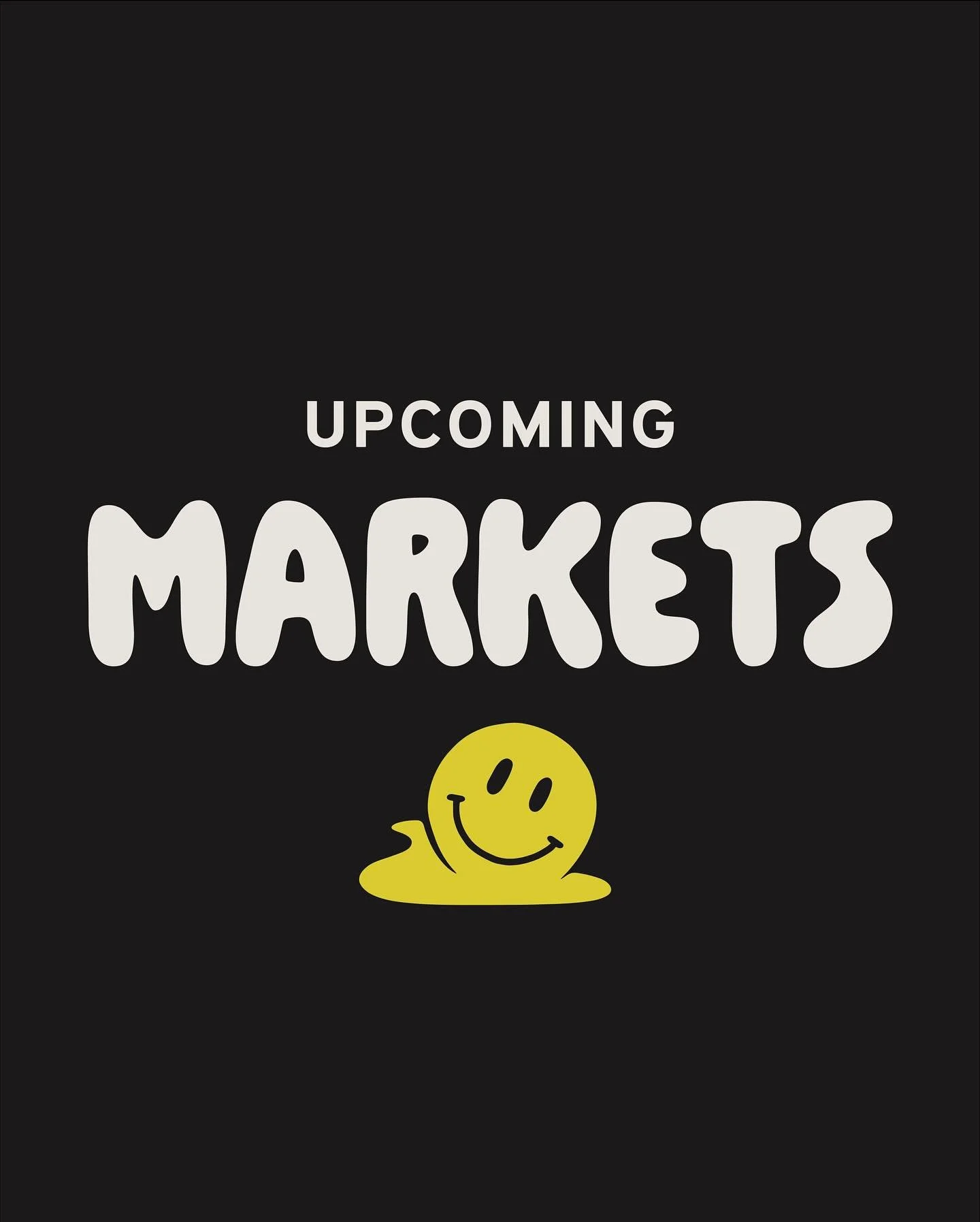 It&rsquo;s a double header market weekend, Milwaukee! I have a few new products that will be seeing the light of day for the first time and I cannot WAIT. Here&rsquo;s the lineup:

Saturday 8/16 | Humboldt Park
My first time at Ice Cold Art Pop Up! P