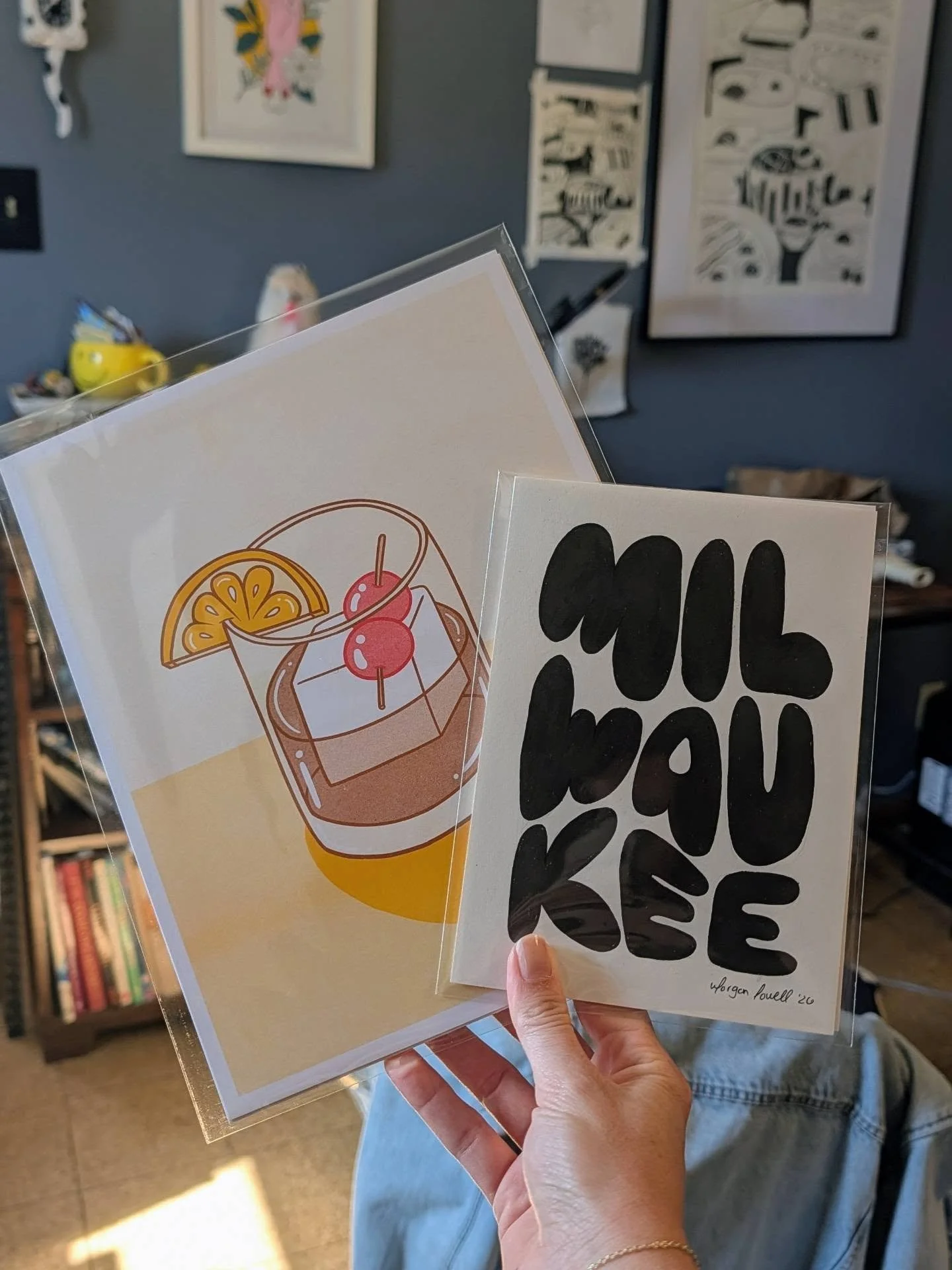 Sent out the cutest lil order today, with all of the Midwest vibes. Thank you to everyone who has given my work a good home over the years - I could never possibly explain how much it means to me 🖤