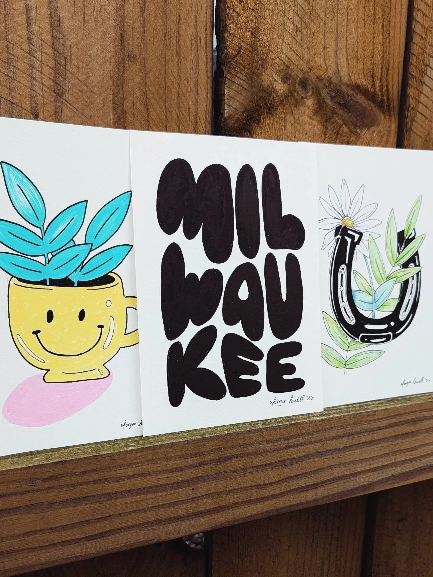 Mini drop of some original pieces, comin' atcha! Honestly I've been feeling a little nihilistic about eh-eye, and the effects it's going to have (and already has) on the creative industry. I think the best tiny of act of rebellion is just to keep mak