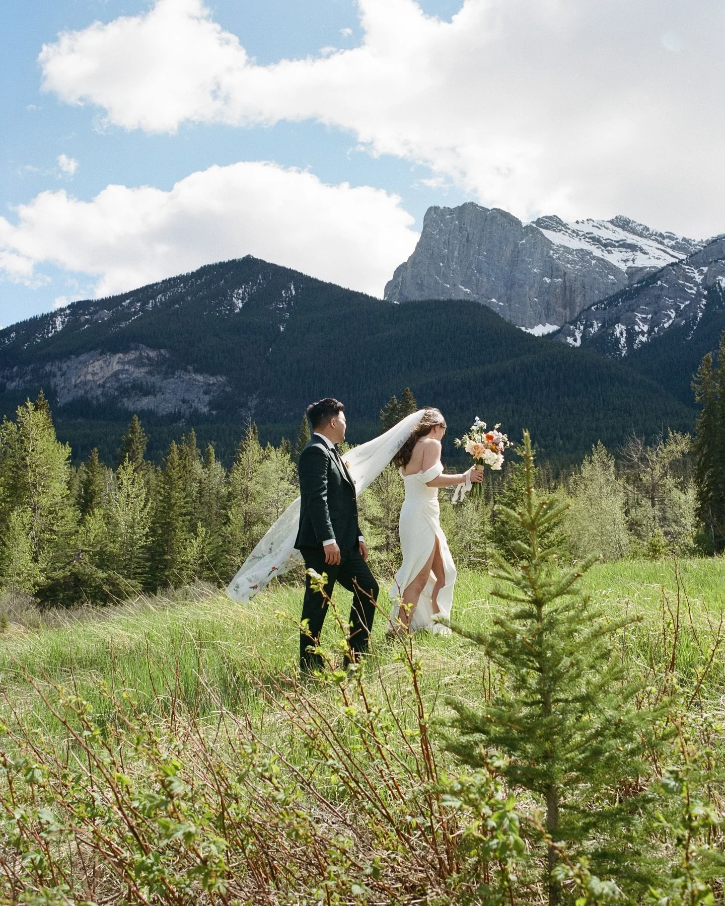 Reflecting on our Alberta season with some frames from our first wedding of the spring/summer! We shot the last of our Alberta weddings this weekend (we have one more in Montreal in November) and we are simply SHOOK by the unprecedented amount of lov