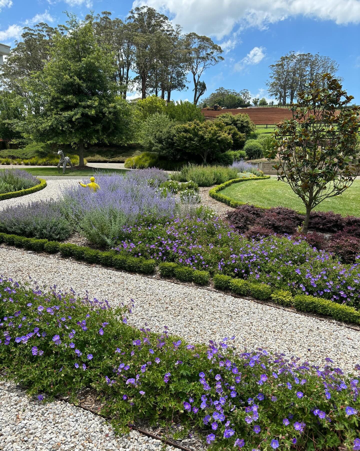 Perennial garden at the Silverdale cottage 🌸