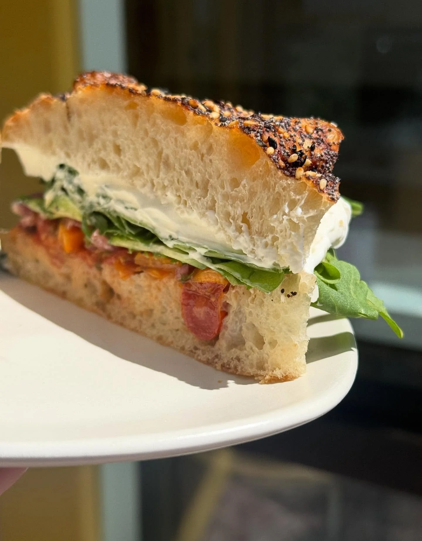 The end of California tomato season is upon us. Come snag a croissant BLT, Veggie Focaccia Sando (with organic heirloom tomatoes) &amp; the Cherry Tomato &amp; Feta  Bateau before we change things up!
