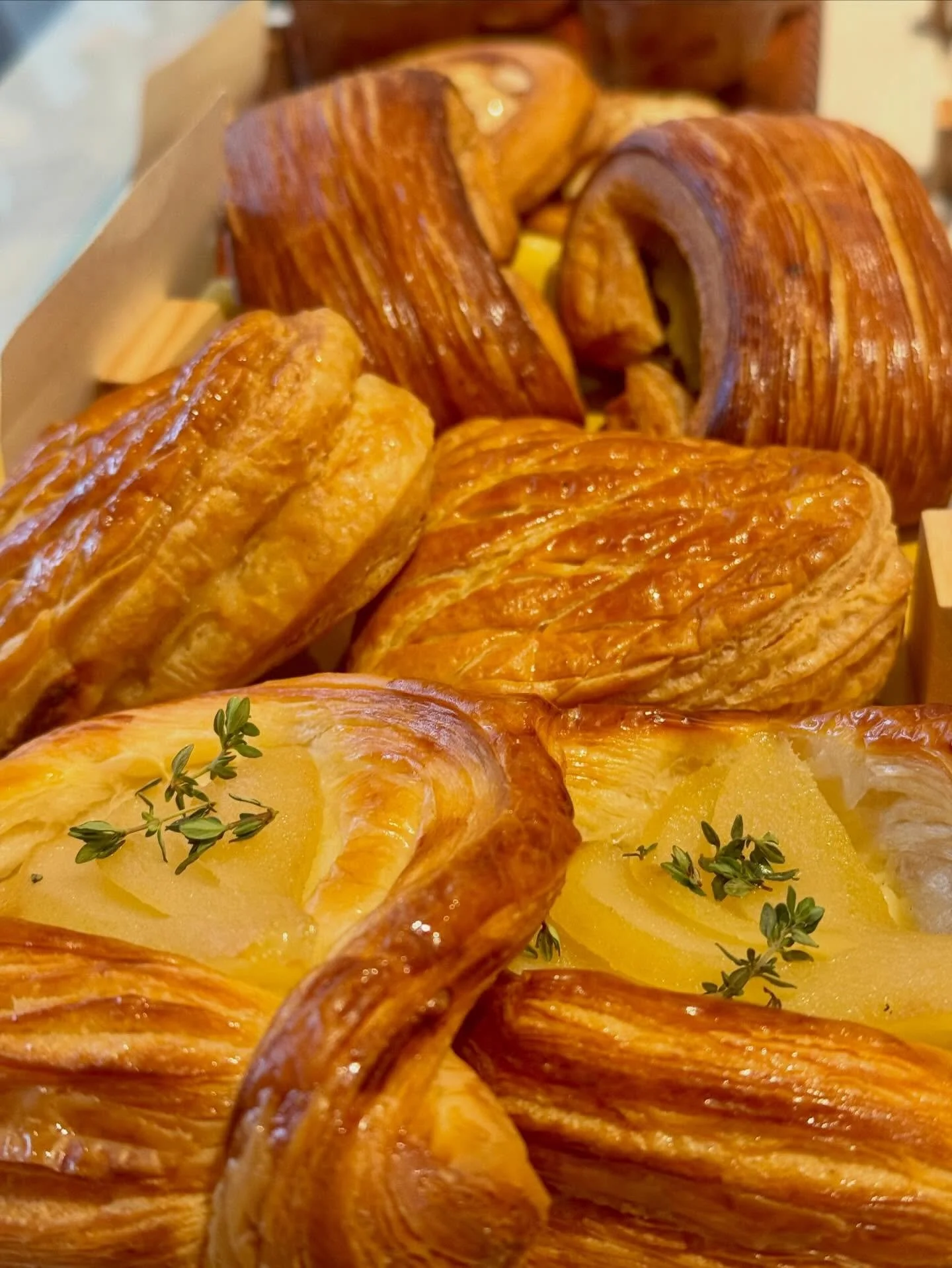 Layers and layers and layers of crisp, flaky deliciousness.